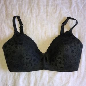 Aerie Black Lace Bra